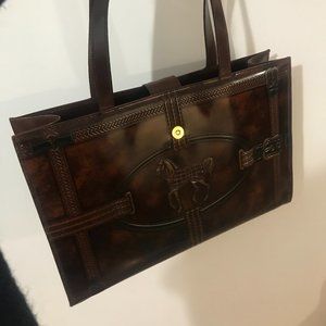 leather bag handmade in italy
